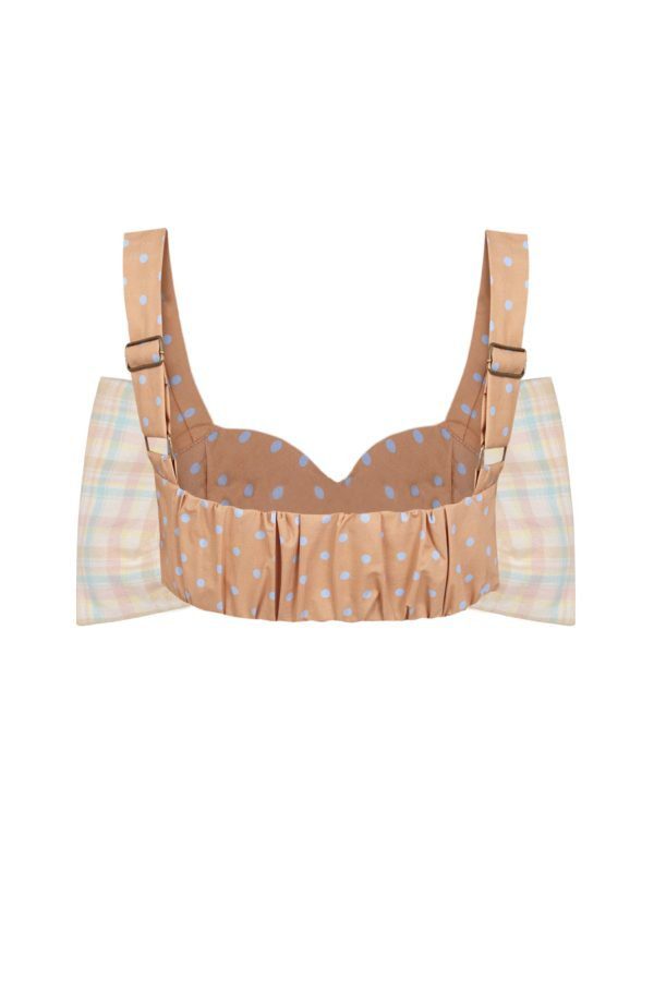 Top Ms Lila Dots and Checks - Imagen 3